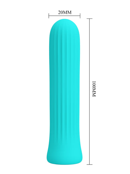 Pretty Love Blanche Vibrating Bullet Teal