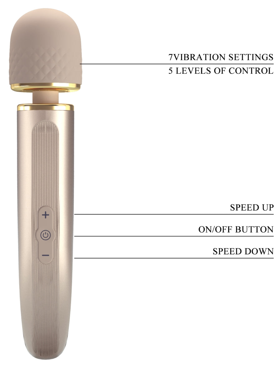 Pretty Love Charming Wand Massager Champagne