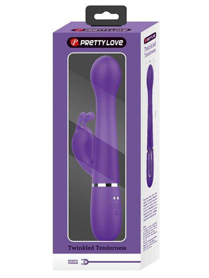 Pretty Love Dejon 3 in 1 Rabbit Vibrator Purple