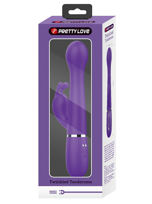 Pretty Love Dejon 3 in 1 Rabbit Vibrator Purple
