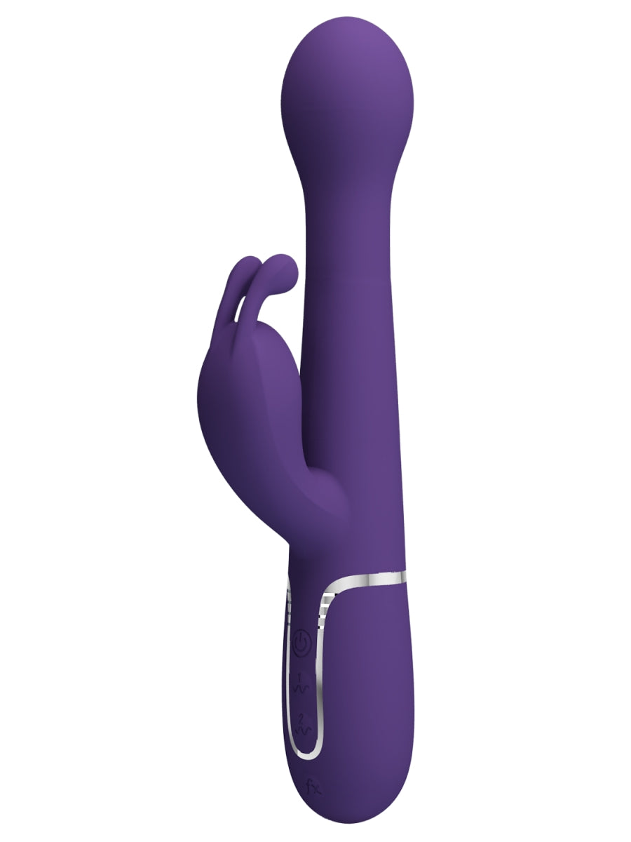 Pretty Love Dejon 3 in 1 Rabbit Vibrator Purple