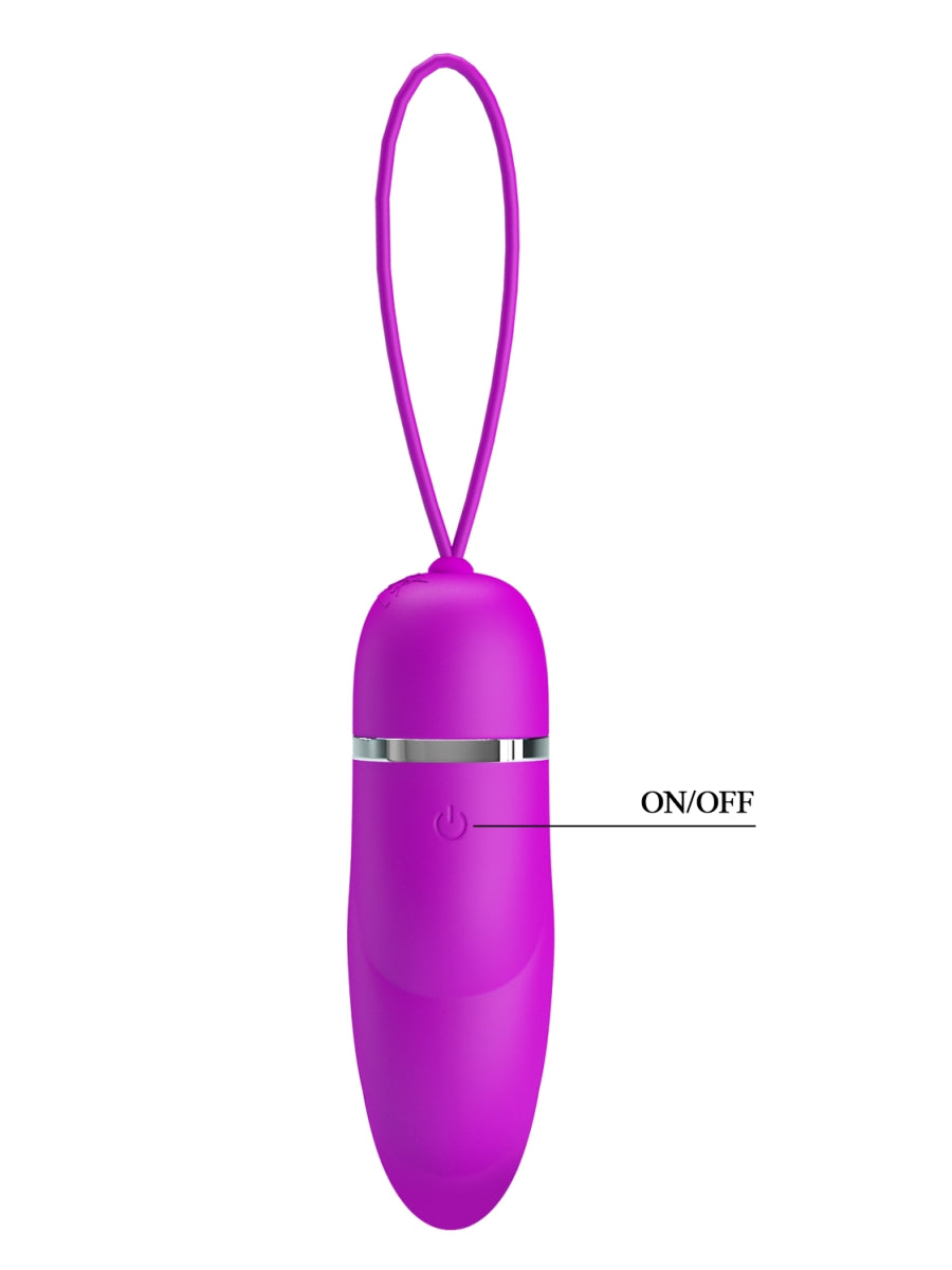 Pretty Love Edwina Vibrating Egg Magenta