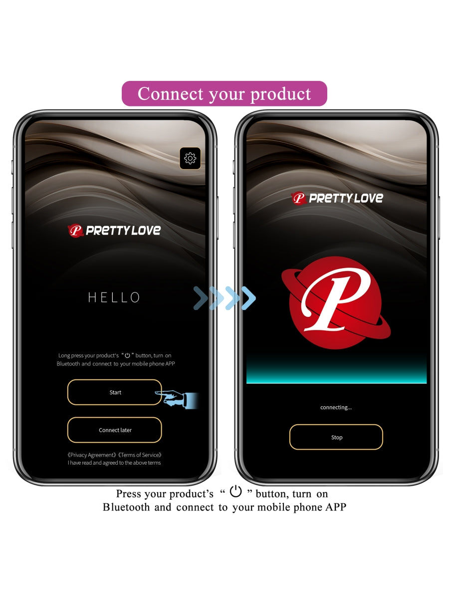 Pretty Love Fisherman App Egg Vibrator