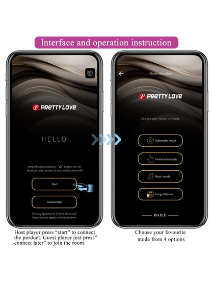 Pretty Love Fisherman App Egg Vibrator