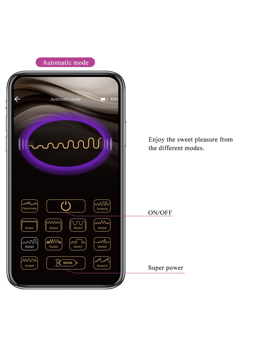 Pretty Love Fisherman App Egg Vibrator