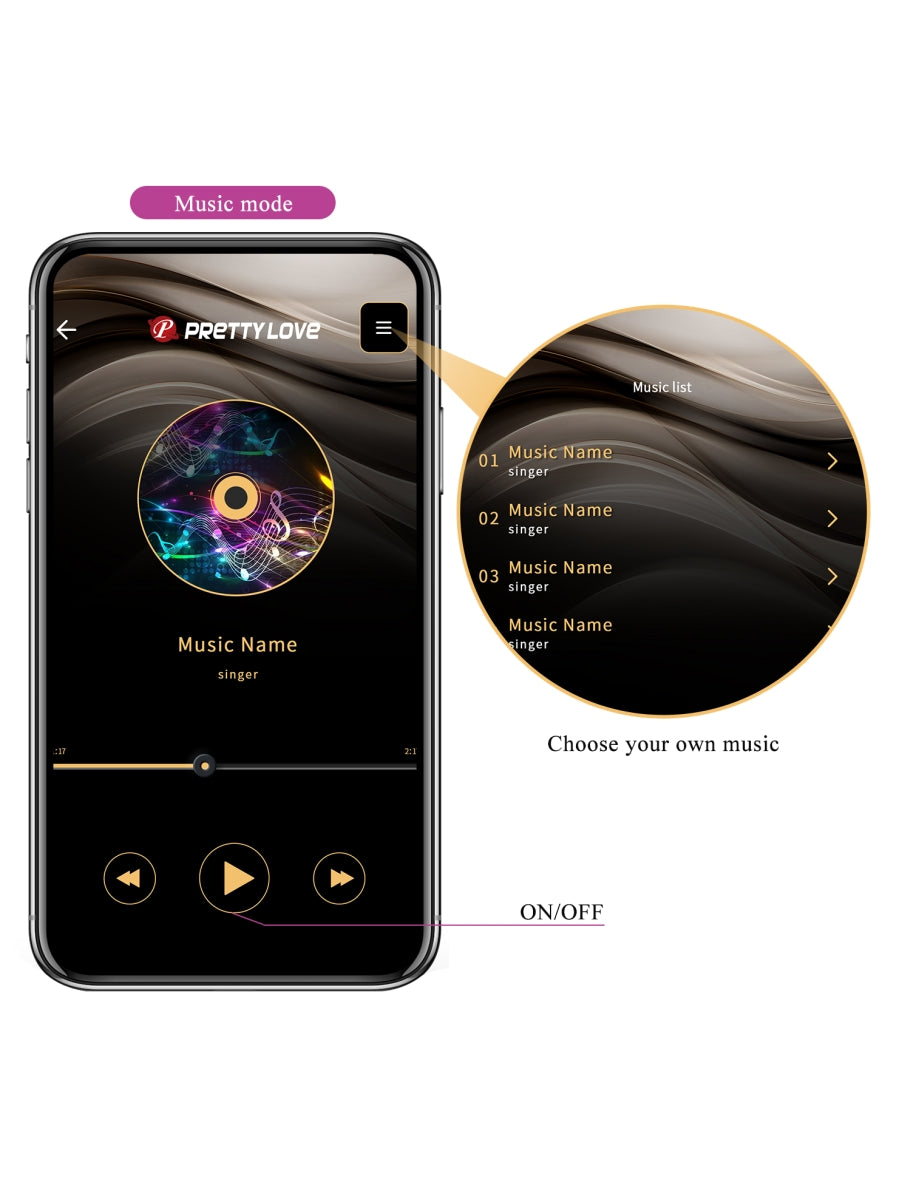 Pretty Love Fisherman App Egg Vibrator