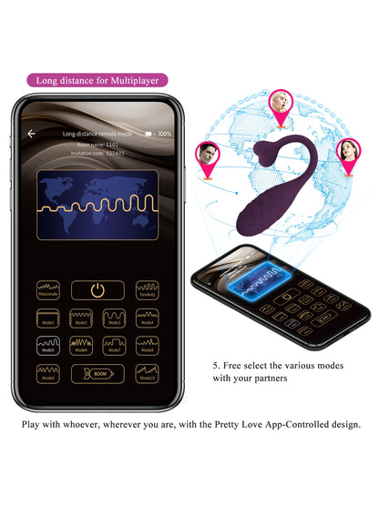 Pretty Love Fisherman App Egg Vibrator