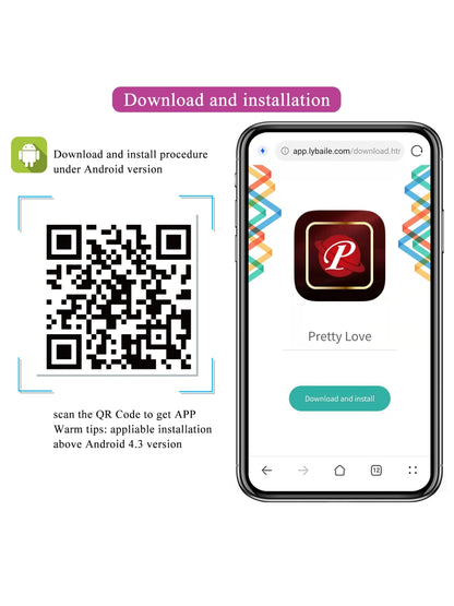 Pretty Love Fisherman App Egg Vibrator