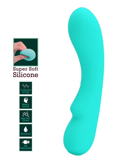Pretty Love Matt Vibrator Aqua