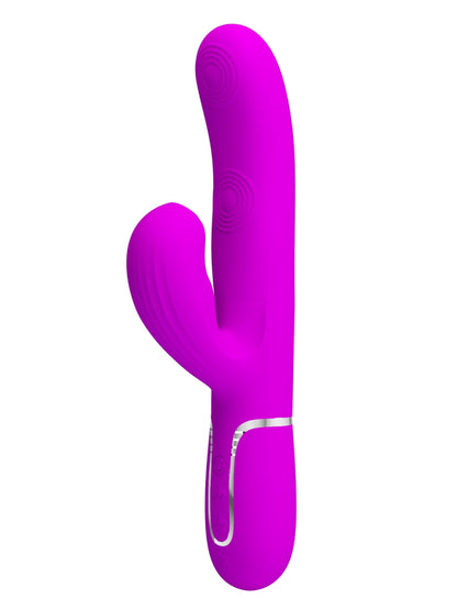 Pretty Love Perdita 3 In 1 Rabbit Vibrator Magenta