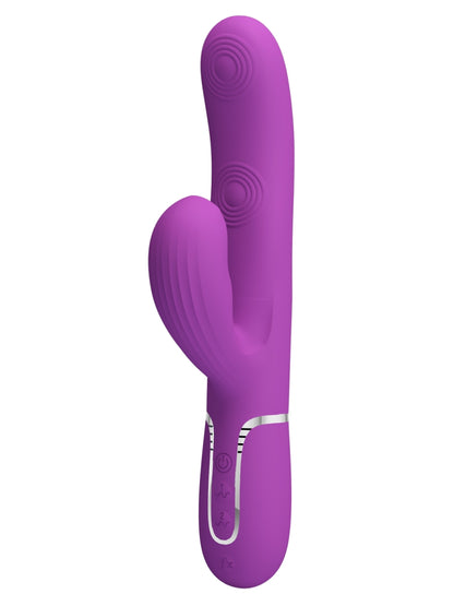 Pretty Love Perdita 3 In 1 Rabbit Vibrator Mauve