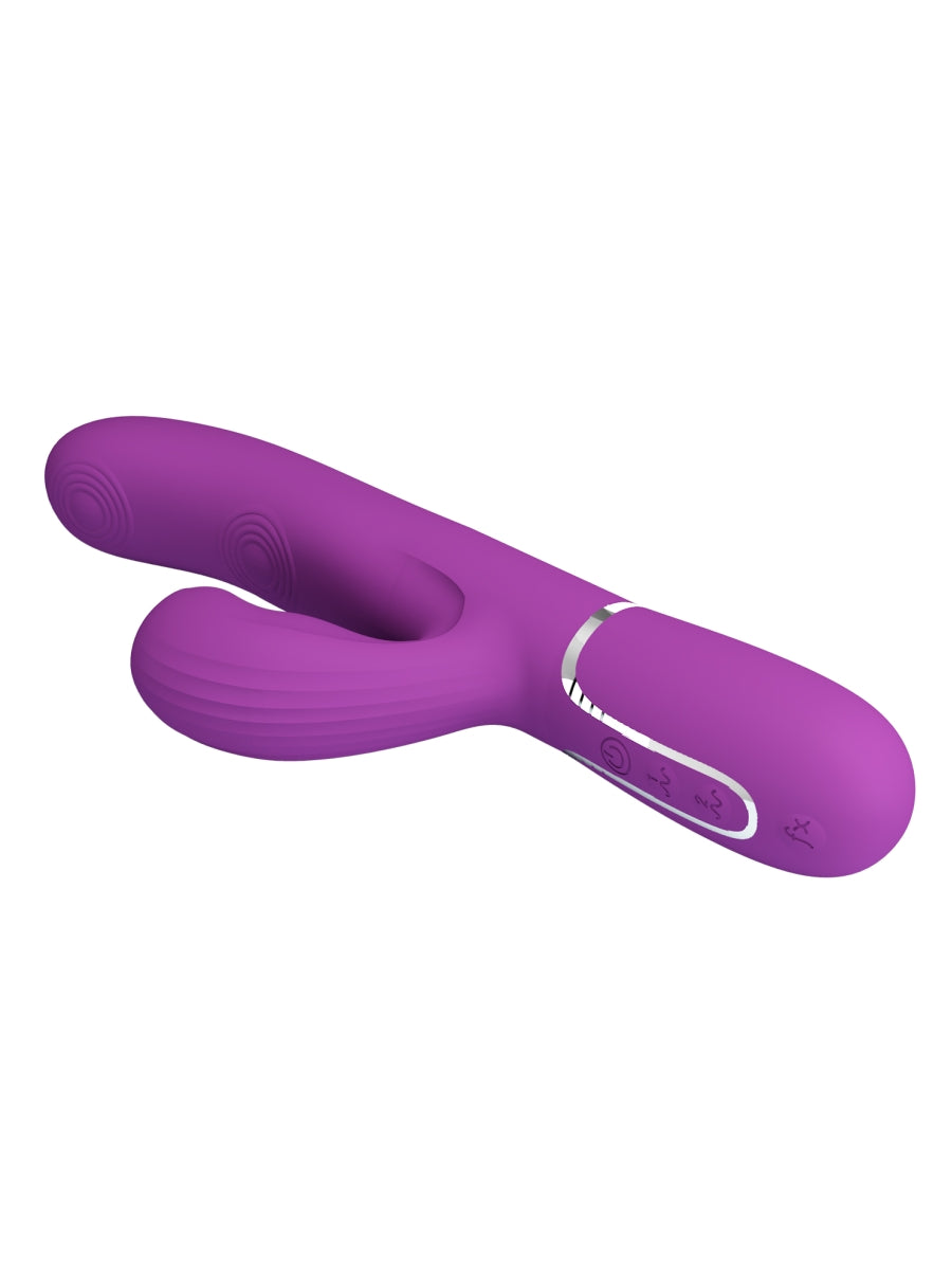 Pretty Love Perdita 3 In 1 Rabbit Vibrator Mauve