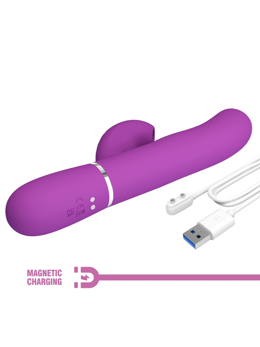 Pretty Love Perdita 3 In 1 Rabbit Vibrator Mauve