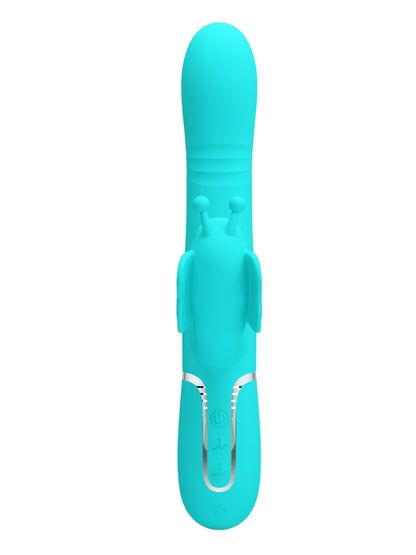 Pretty Love Ridgely 4 In 1 Rabbit Vibrator Teal