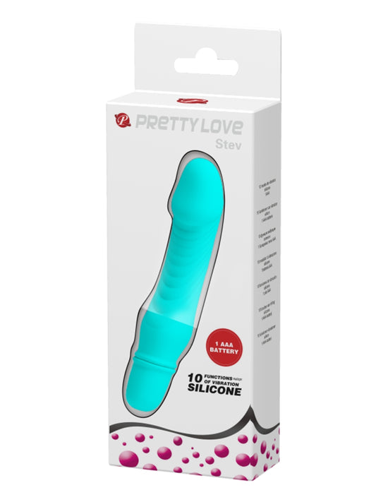 Pretty Love Stev Penis Vibrator Aqua