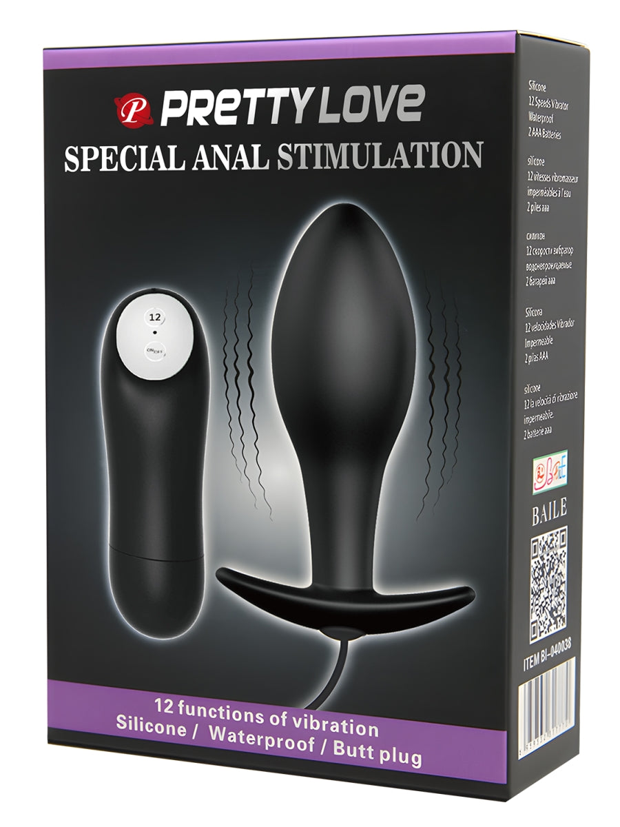 Pretty Love Vibrating Anal Plug