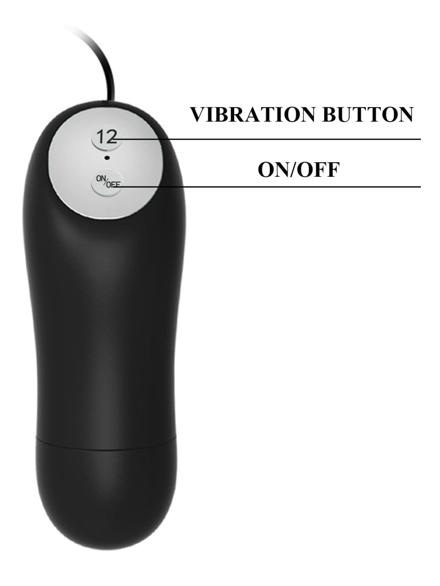 Pretty Love Vibrating Anal Plug