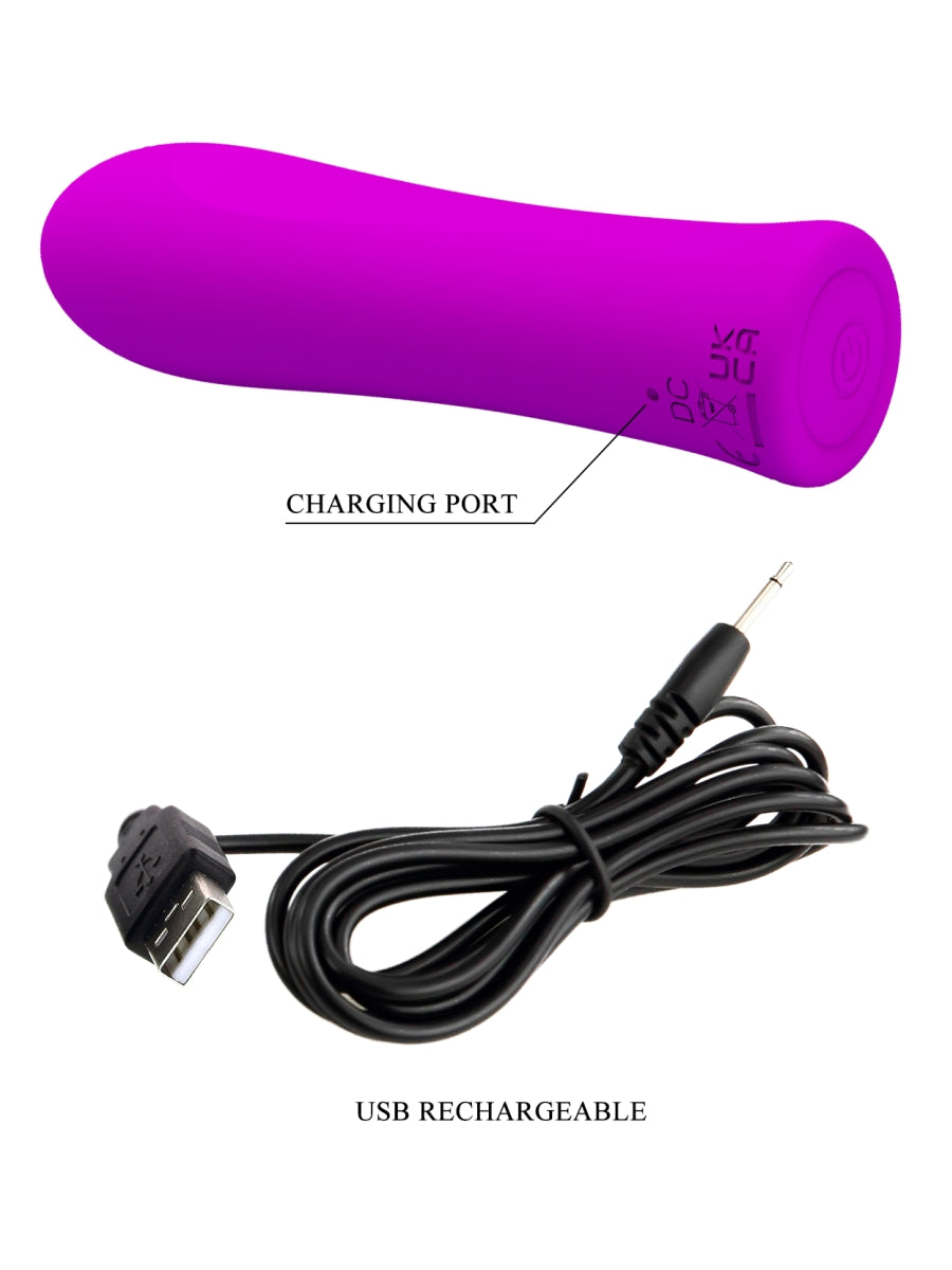 Pretty Love Alfreda Vibrating Bullet Fuchsia