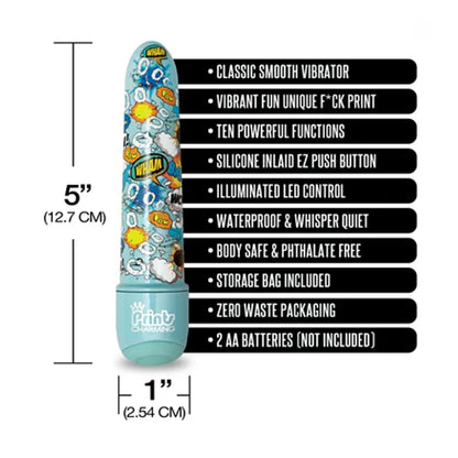 Mini vibrator measurements and feature guide