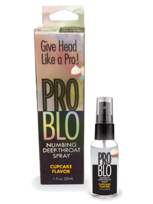 Pro Blo Throat Numbing Spray Cupcake