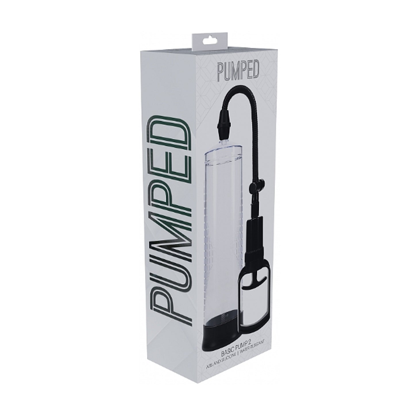 Pumped Basic 2 Penis Pump Clear in retail packaging