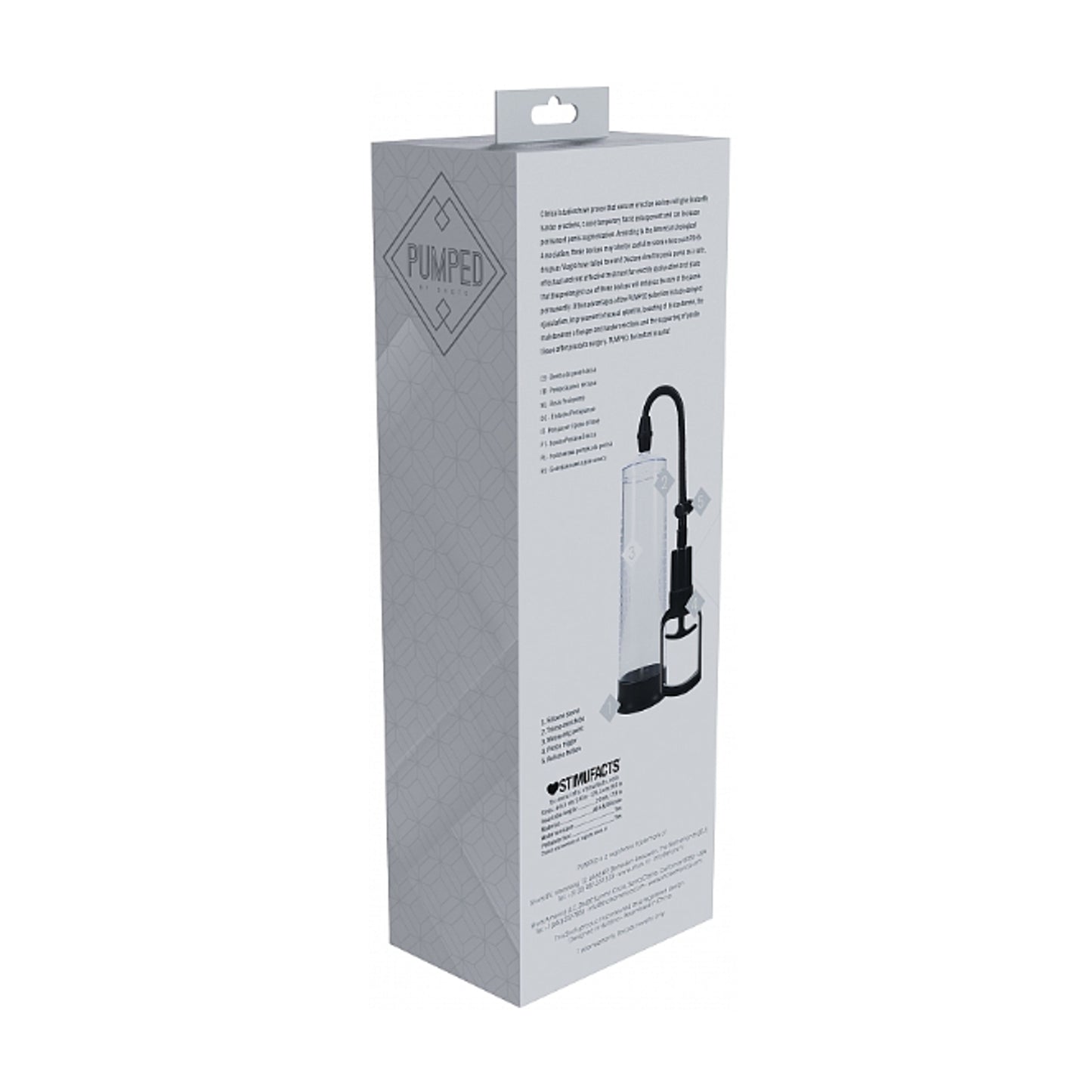 Rear retail packaging showing product information