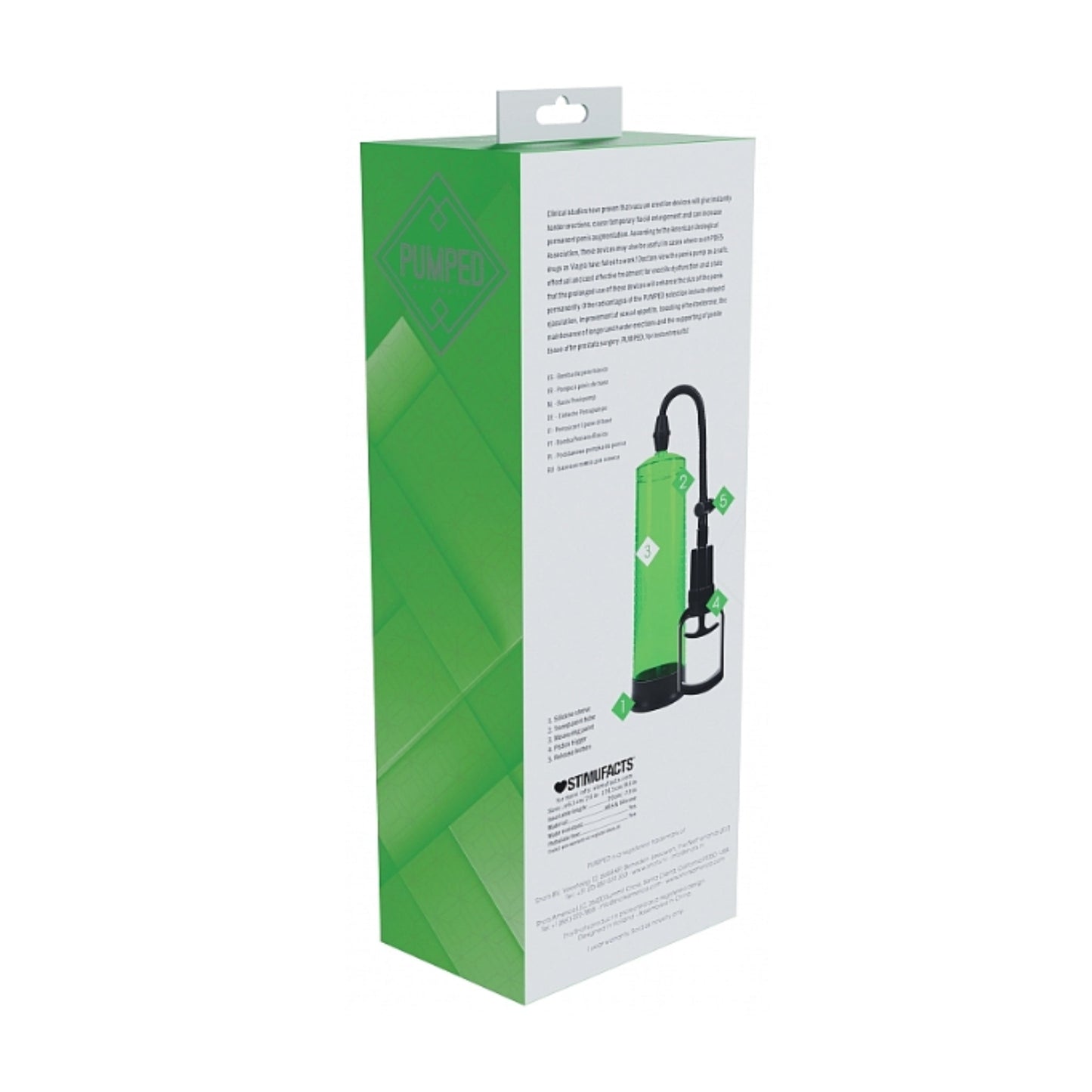 Rear retail packaging showing product information