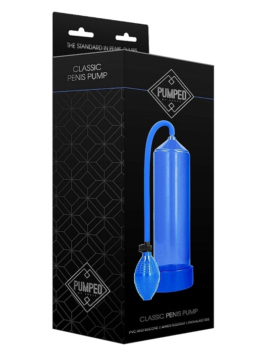 Pumped Classic Penis Pump Blue