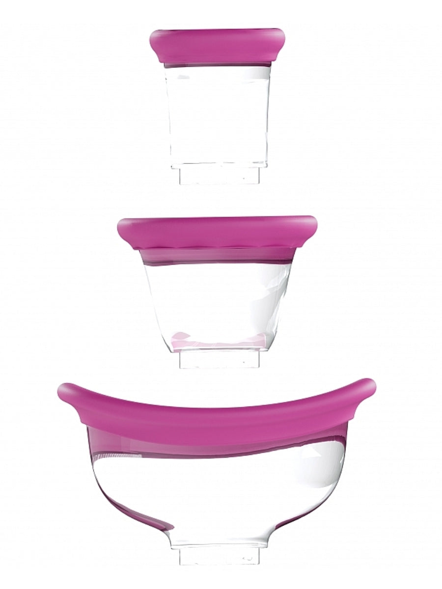 Pumped Delightful Vulva & Breast Pump Pink