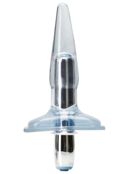 Purrfect Vibrating Anal Plug Blue