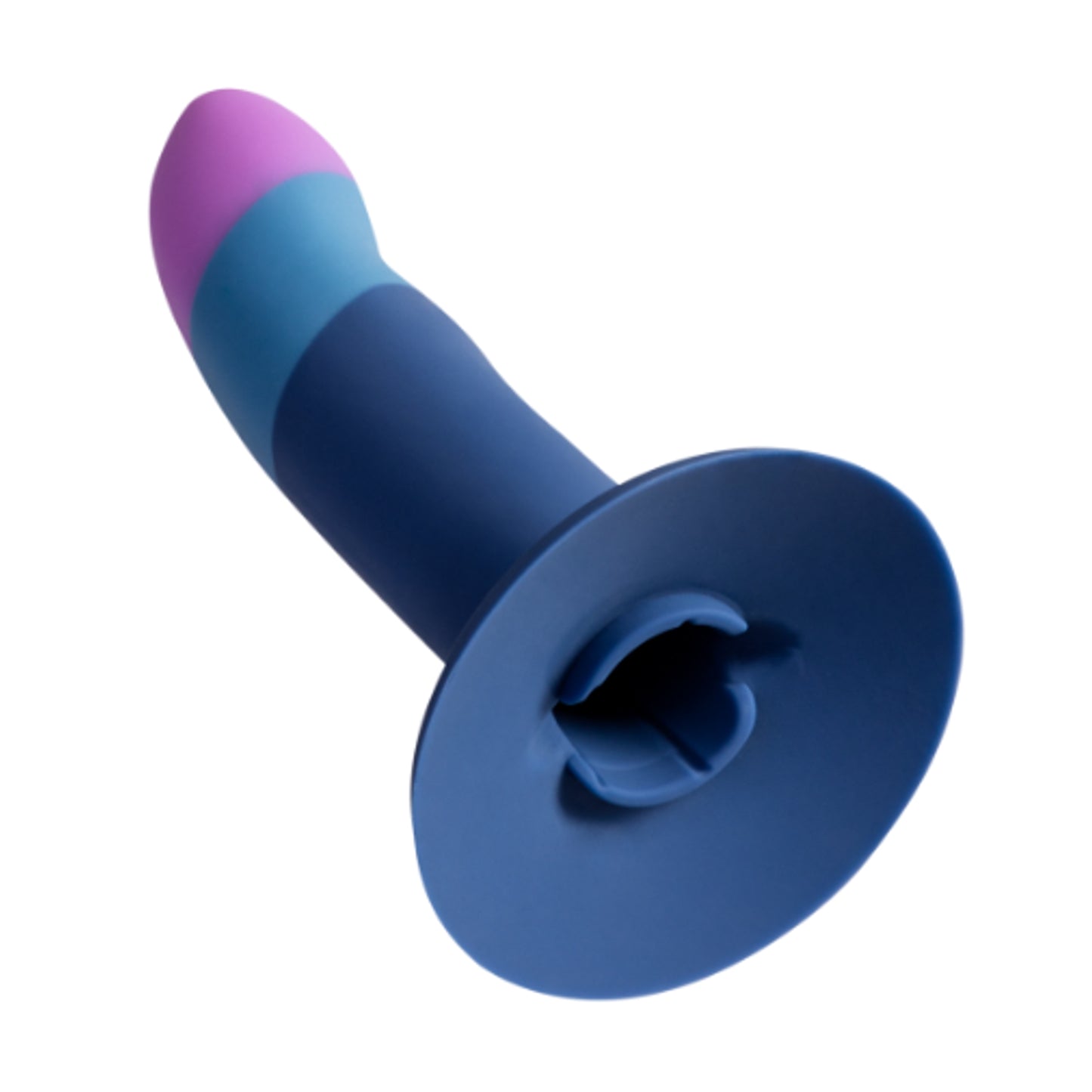 Bottom view showing bullet cavity in dildo base