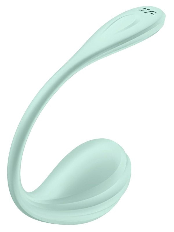Satisfyer Smooth Petal Connect App Wearable Vibrator Mint 3