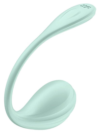Satisfyer Smooth Petal Connect App Wearable Vibrator Mint 3