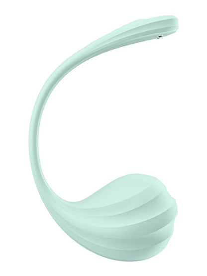 Satisfyer Smooth Petal Connect App Wearable Vibrator Mint 2