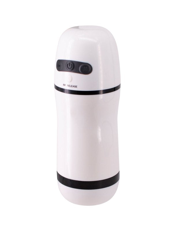Seven Creations Pulsar Male Suction & Vibration Stimulator White 2