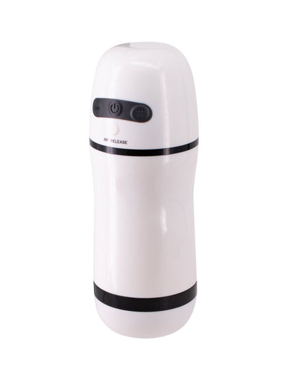 Seven Creations Pulsar Male Suction & Vibration Stimulator White 2