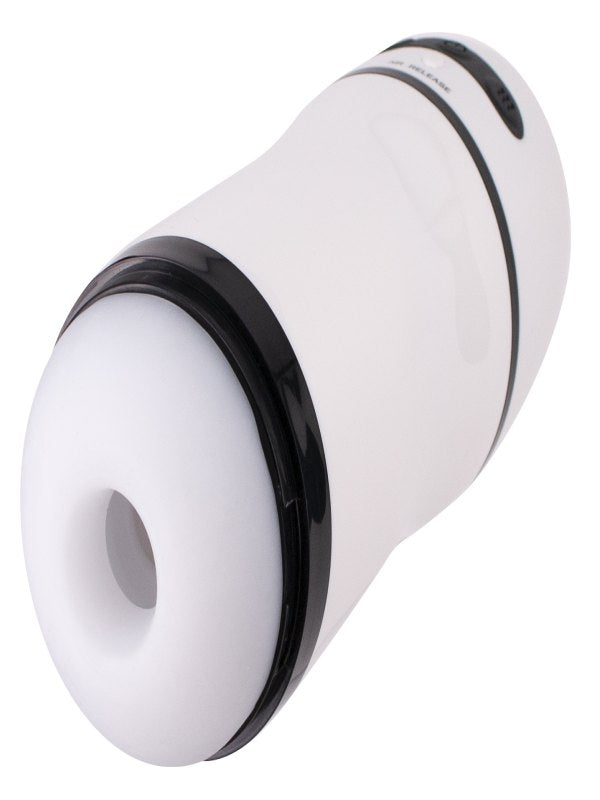 Seven Creations Pulsar Male Suction & Vibration Stimulator White 3