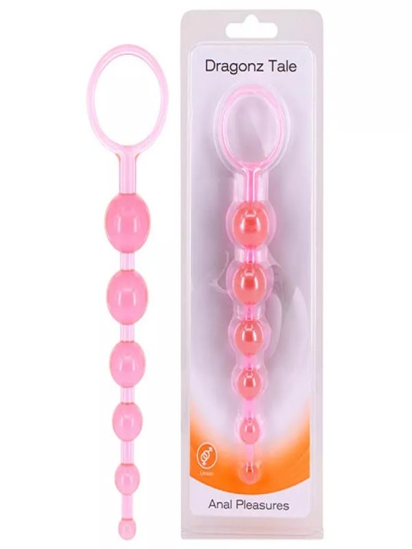 Dragonz Tale Small Anal Beads Pink 1