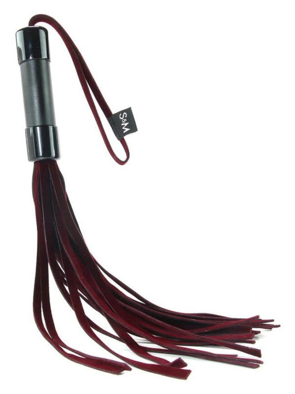 Sportsheets Sex & Mischief Enchanted Flogger Crimson/Black 1