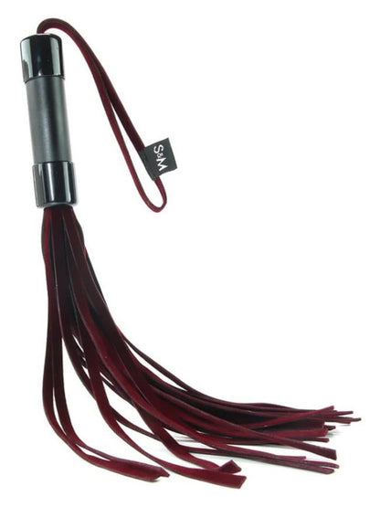 Sportsheets Sex & Mischief Enchanted Flogger Crimson/Black 1