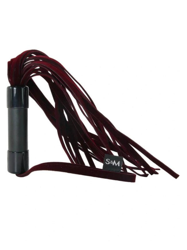 Sportsheets Sex & Mischief Enchanted Flogger Crimson/Black 3