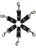 Sports Sheets Edge Leather Six Point Hog Tie Black 2