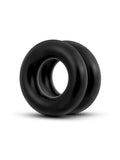 Stay Hard Over Sized Donut Rings 2 Pack Black 3
