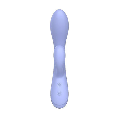 Front view showing dual stimulation rabbit vibrator design