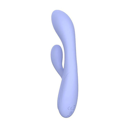 Angled profile showing ergonomic rabbit vibrator shape