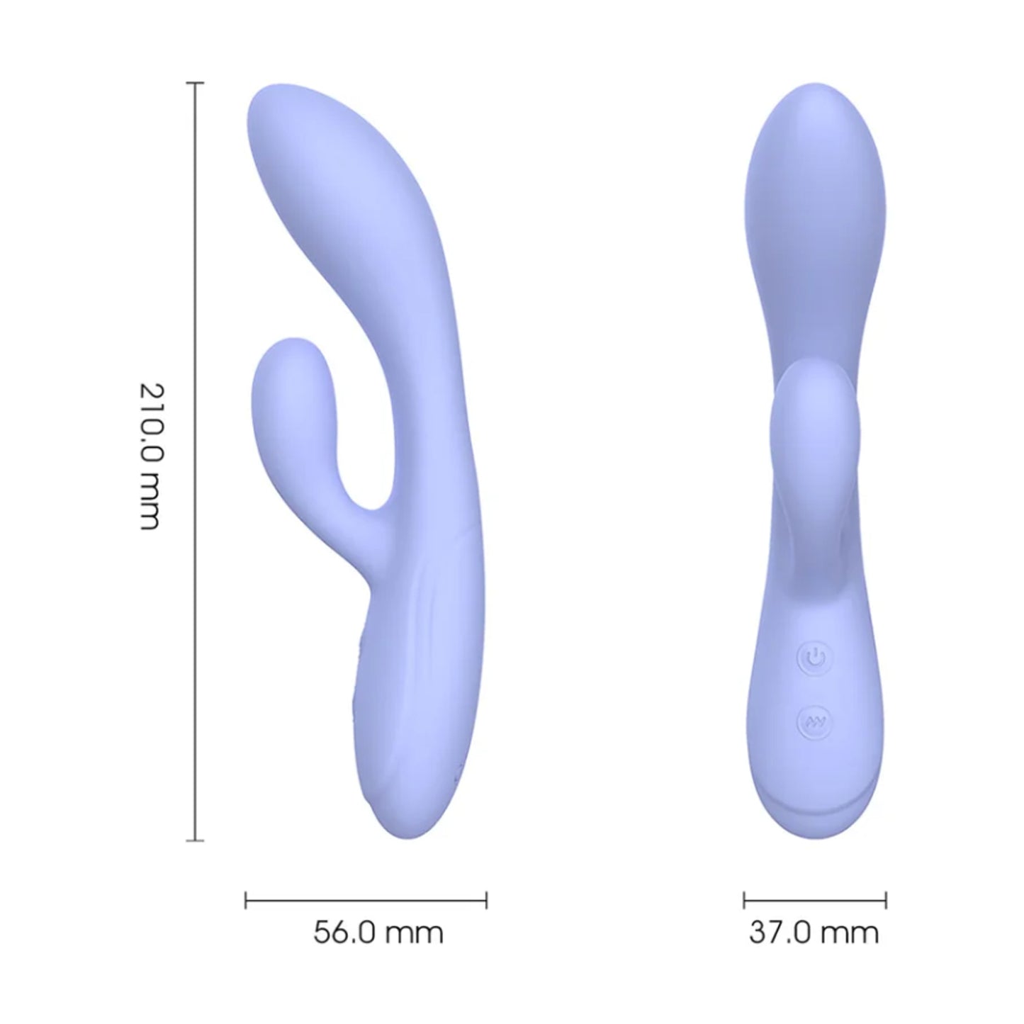 Measurement guide showing overall dimensions and width