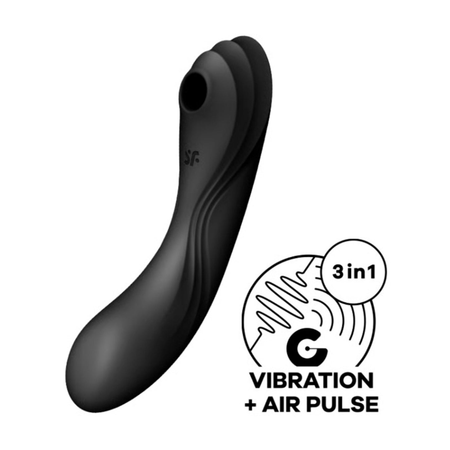 Angled front view showing curved dual-purpose design
