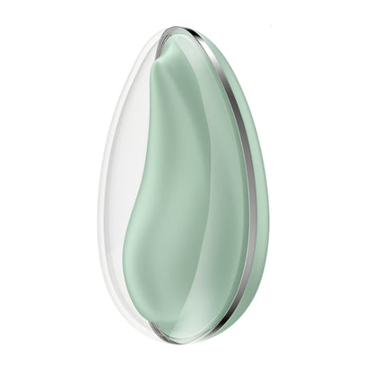 Satisfyer Drop To Go mint lay on vibrator product view