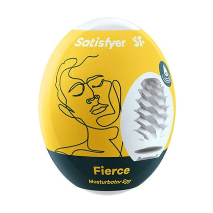 Satisfyer Egg Masturbator Fierce Texture retail packaging