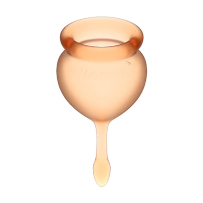 15mL menstrual cup front view